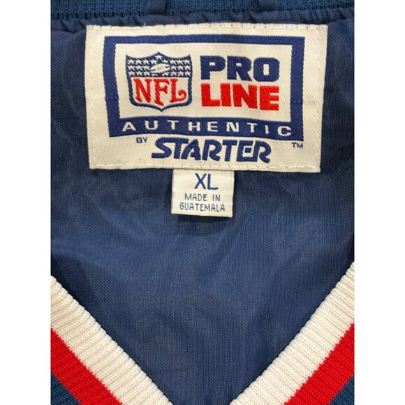 Vintage 90's Starter New England Patriots NFL Pro Line Windbreaker Jacket XL - Picture 6 of 9